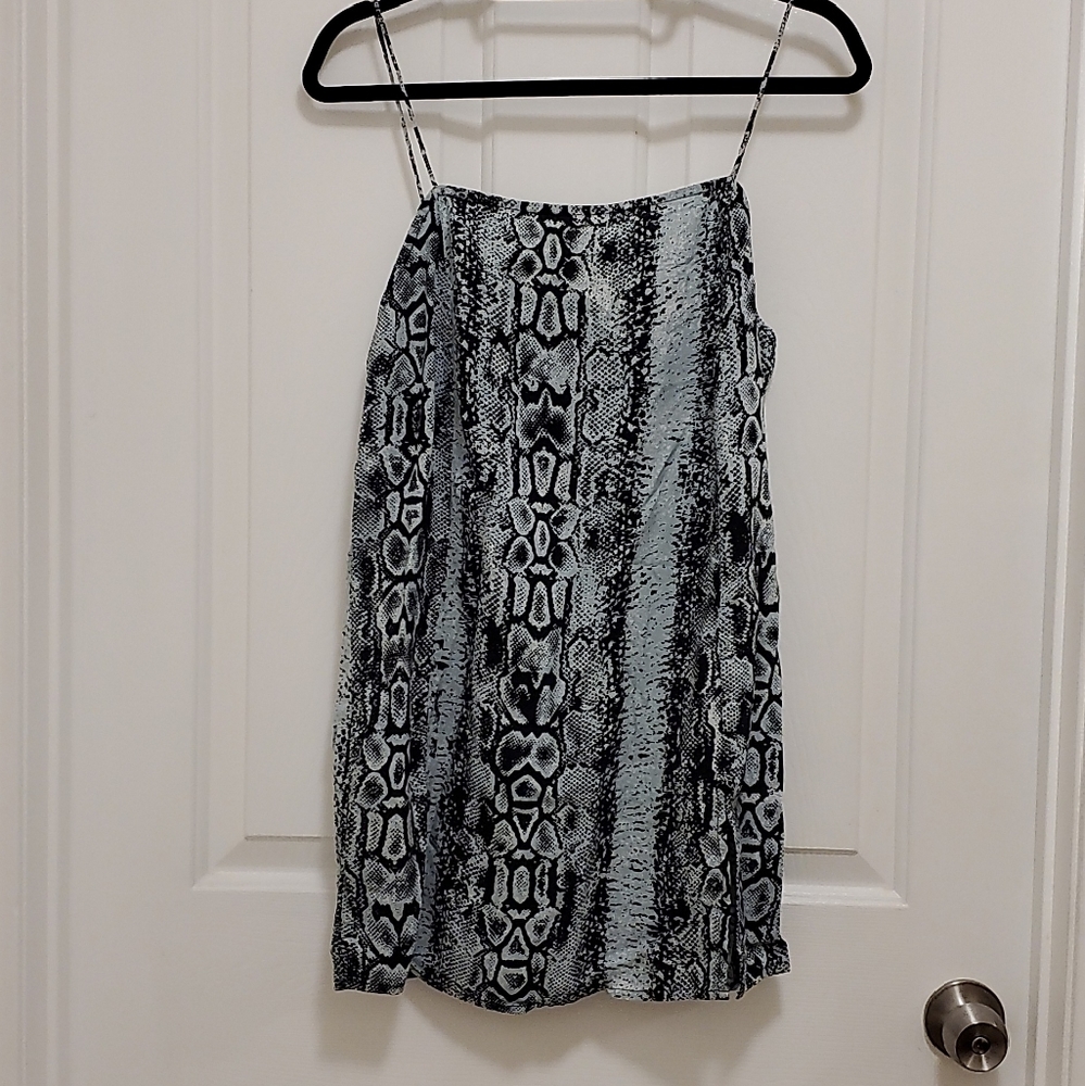 ❗SOLD❗Princess Polly Snake Print Mini Shift Dress